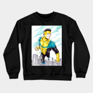 invincible art Crewneck Sweatshirt